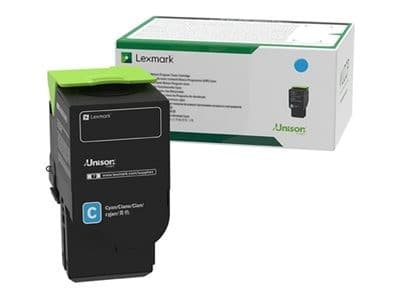 Lexmark C232H High Capacity Return Programme Toner Cartridge - Cyan - Image 1