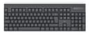 Hama WKM-100 Wireless Keyboard and Mouse Set, QWERTY UK, Black thumbnail 2