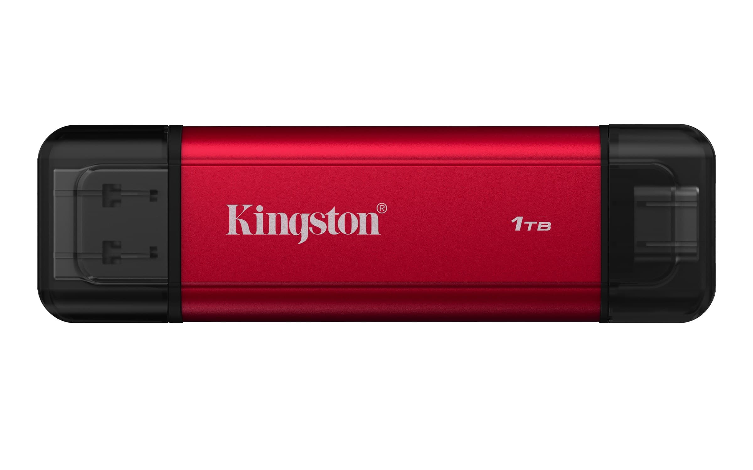 Kingston Technology Dual Portable SSD 1TB Dual USB-A/C, Up to 1050MB/s USB 3.2 Gen 2 (SPSD/1TB)