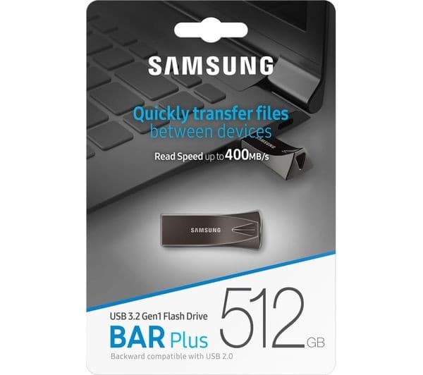 Samsung Bar Plus 512GB USB 3.2 Titan Grey - Image 5