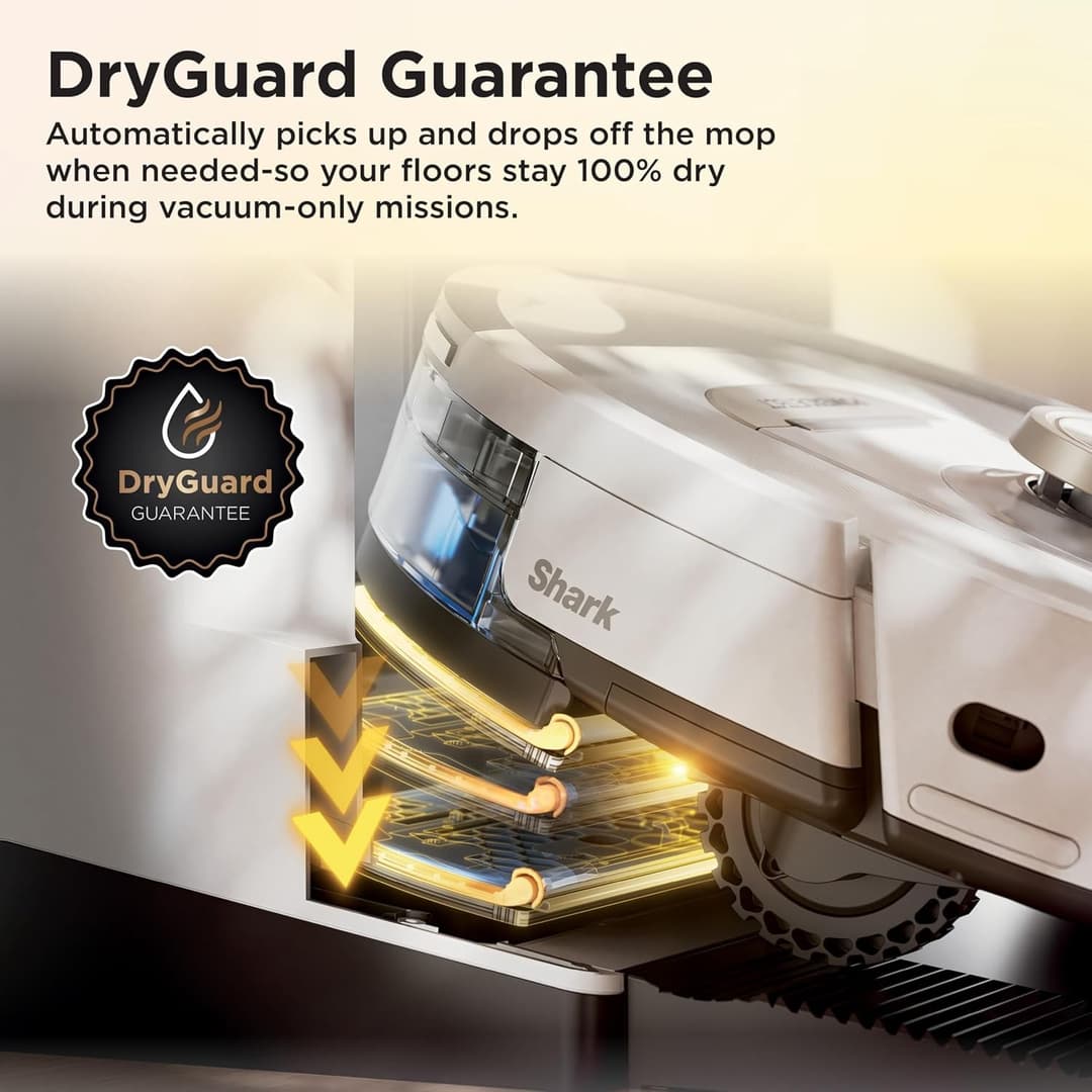 Shark ThermaCharged PowerDetect AV2910XEUKWH Wet & Dry Robot Vacuum Cleaner & Mop - Image 6