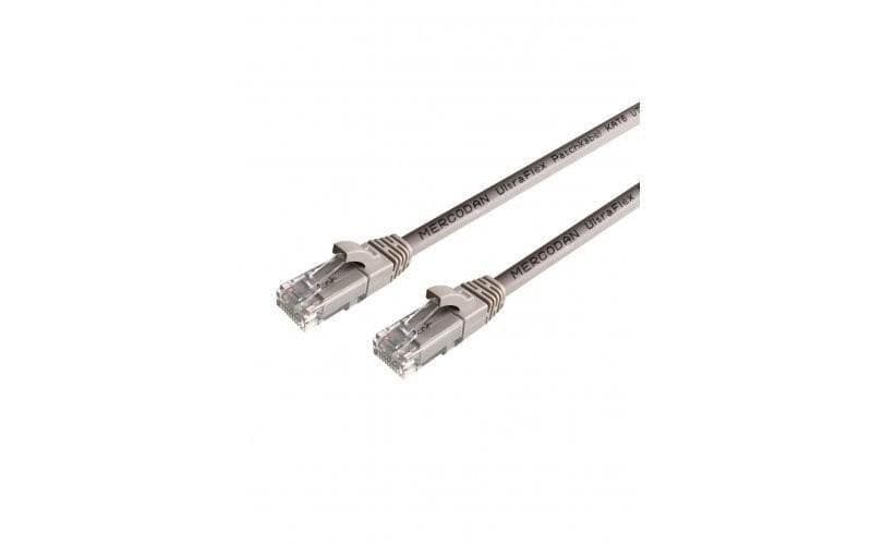 Mercodan UltraFlex Patch cable KAT6 UTP, 7.5m, Grey