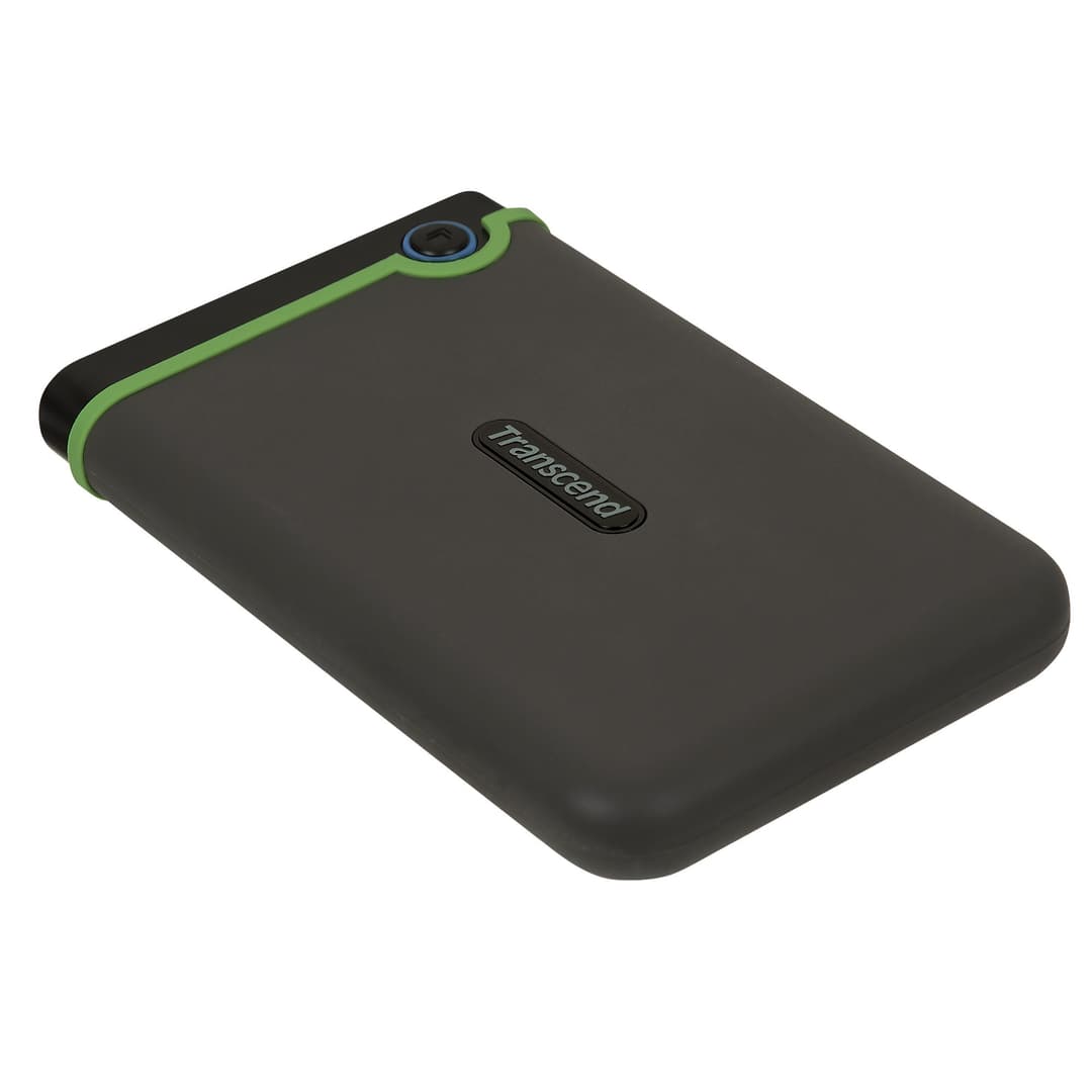 2TB Transcend StoreJet 25M3 USB3.1 Slim Portable Hard Drive Shock-Resistant - Iron Grey - Image 3