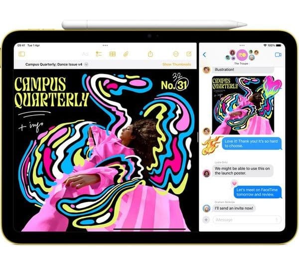 Apple iPad 11-inch (A16, 2025) 128GB 5G Wi-Fi + Cellular Tablet - Pink - Image 4