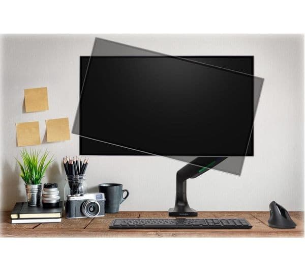Kensington SmartFit One-Touch K59600WW Single Monitor Arm Black - Image 4