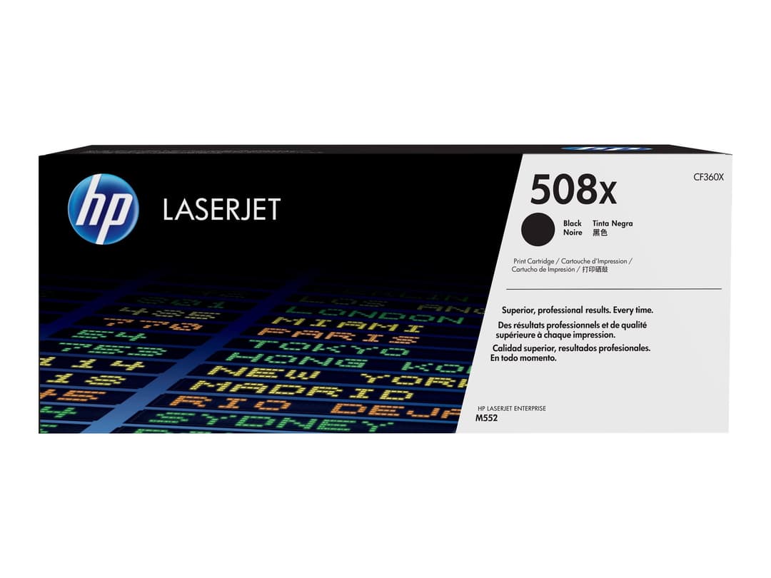 HP 508X High Yield Black Original LaserJet Toner Cartridge (CF360X) - Image 1