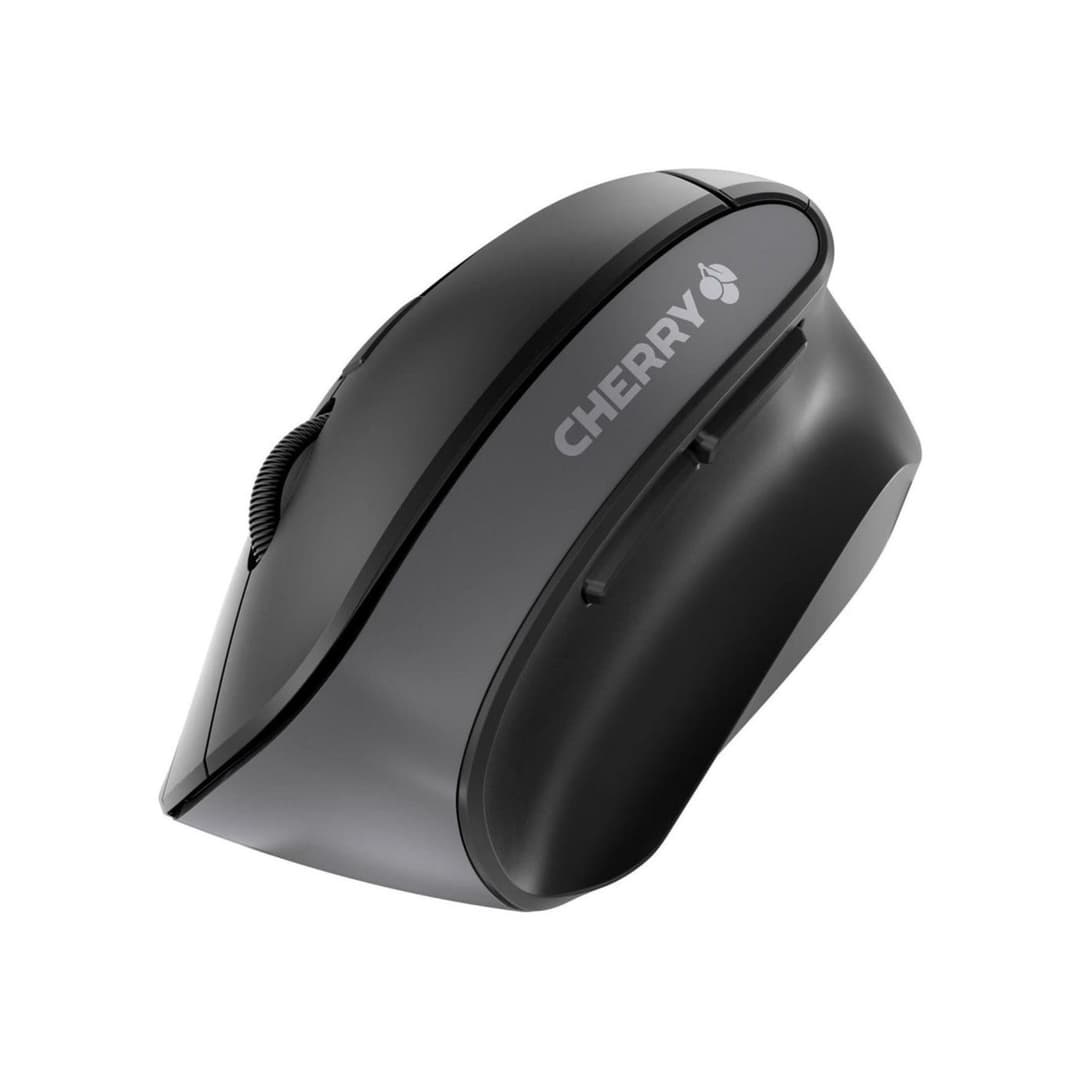 Cherry MW 4500 Right Hand 1200 DPI Wireless Ergonomic Mouse - Black - Image 2