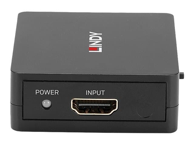 Lindy 38358 Compact 2 Port HDMI 18G Splitter - 1 In 2 Out, 4K 60Hz, HDMI 2.0, HDCP 2.2, USB Powered - Image 4