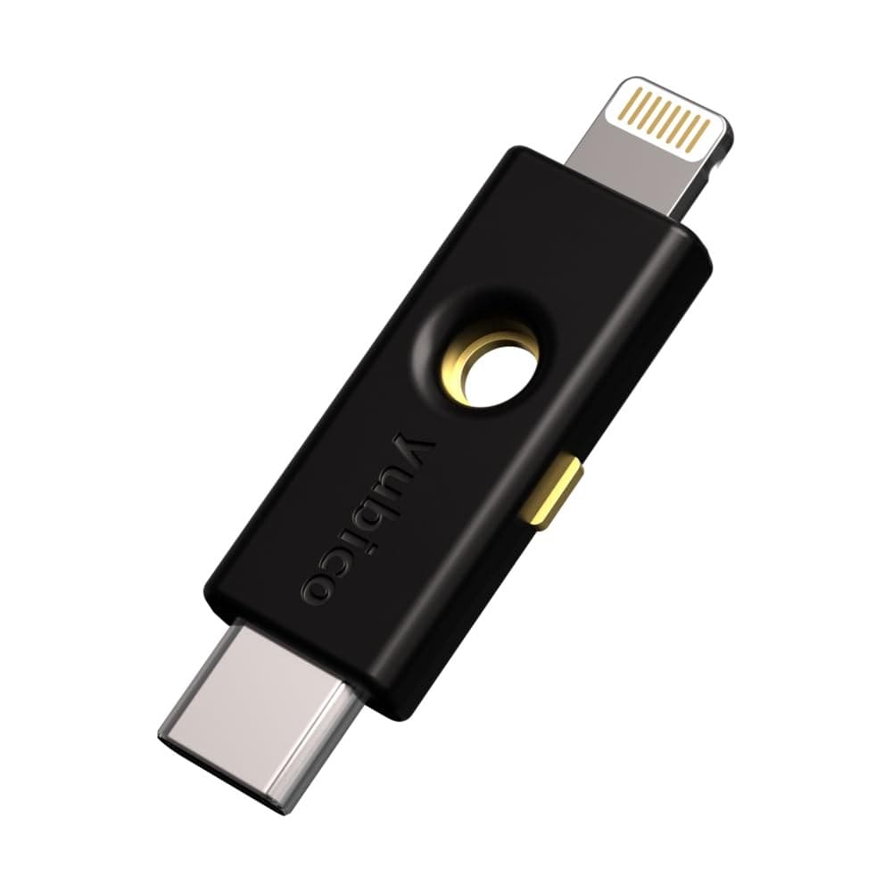 Yubico YubiKey 5Ci - USB-C & Lightning Two Factor Authentication Security Key - Image 1