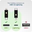 Yubico YubiKey 5Ci - USB-C & Lightning Two Factor Authentication Security Key thumbnail 6