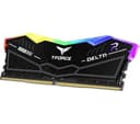 TEAMGROUP T-FORCE DELTA RGB DDR5 6000 MHz CL38 RAM - 64 GB (2 x 32 GB), Black thumbnail 4