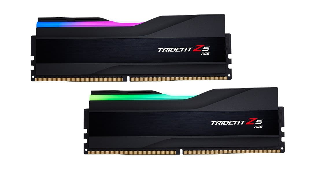 G.Skill Trident Z5 RGB F5-6000J3040G32GX2-TZ5RK memory module 64 GB 2 x 32 GB DDR5 6000 MHz CL30 Black