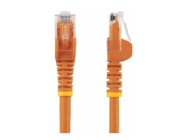 StarTech CAT6 Snagless UTP Patch Cable 2m - Orange - Image 2