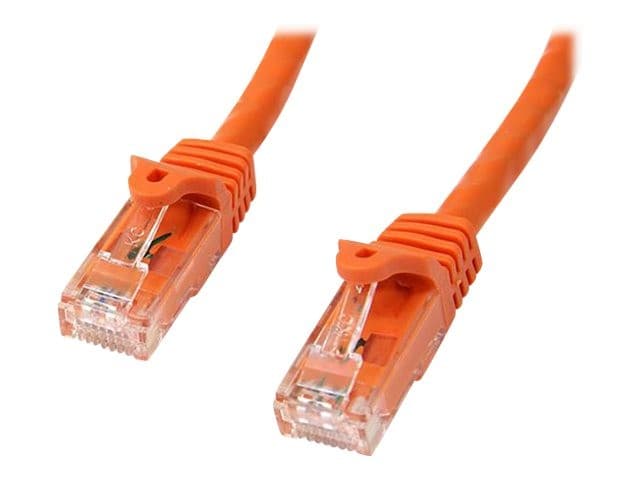 StarTech CAT6 Snagless UTP Patch Cable 2m - Orange - Image 3