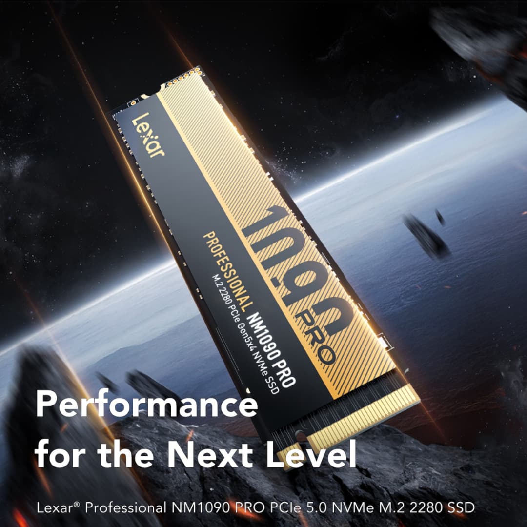 Lexar Professional NM1090 PRO 4TB M.2 NVMe PCIe 5.0 SSD - Image 3