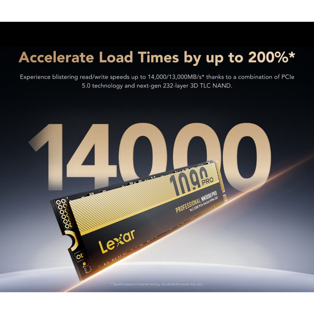 Lexar Professional NM1090 PRO 4TB M.2 NVMe PCIe 5.0 SSD - Image 10