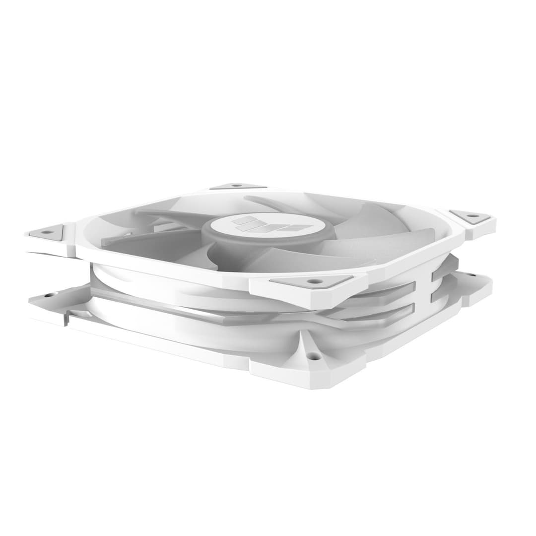 Asus TUF Gaming TR120 ARGB 120mm PWM Case Fan White - 1-Pack - Image 7