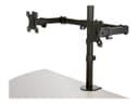 StarTech.com ARMDUAL2 Dual Monitor Arm Desk Clamp/Grommet VESA up to 32" 8kg Black thumbnail 1