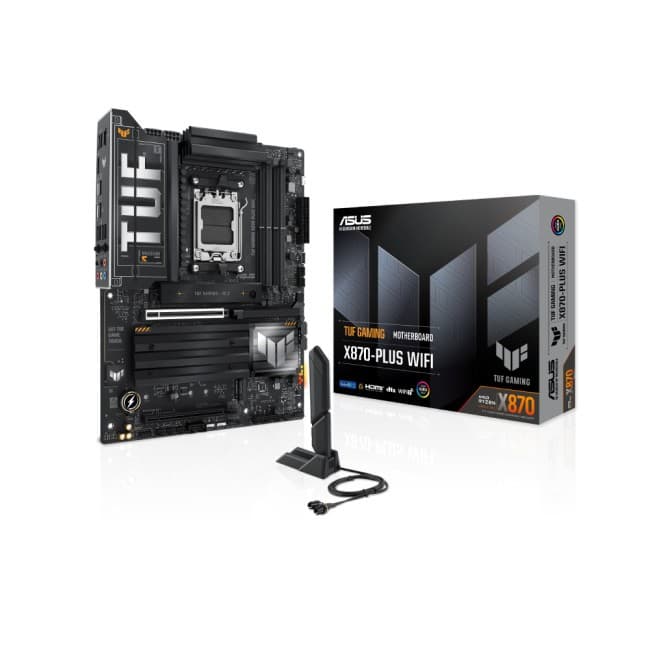 ASUS TUF GAMING X870-PLUS WIFI AMD X870 DDR5 ATX Socket AM5 Motherboard - Image 1