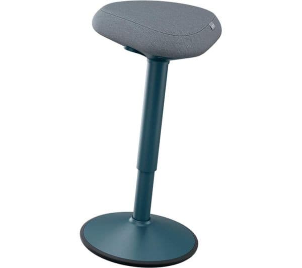 LEITZ Ergo Active Standing Stool with Comfort Seat - Dark Grey - Image 5