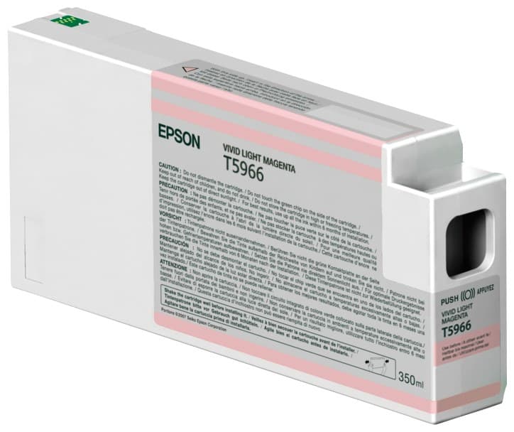 Epson T5966 UltraChrome HDR 350ml Ink Cartridge for Stylus Pro 7900/9900 - Vivid Light Magenta