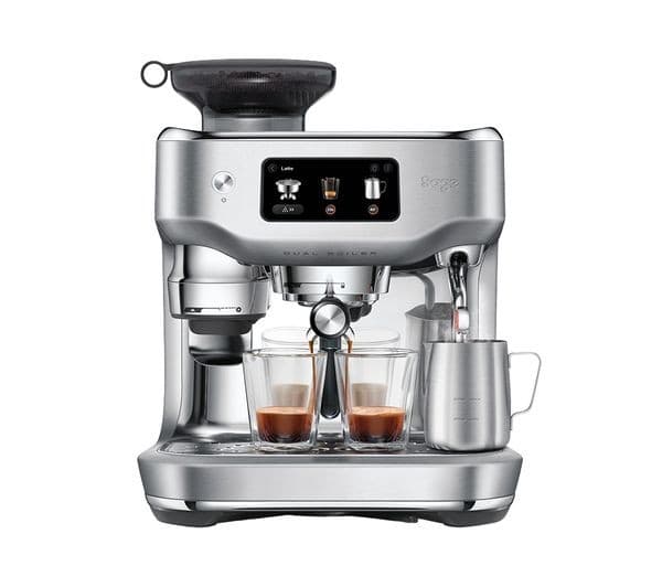 SAGE SES995 Oracle Dual Boiler Smart Bean to Cup Coffee Machine - Stainless Steel