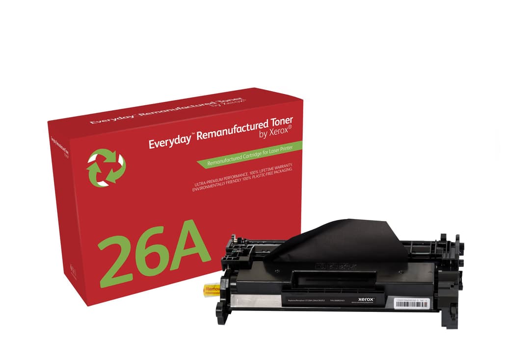 Everyday™ Mono Remanufactured Toner by Xerox compatible with HP 26A (CF226A), Standard capacity - Image 1
