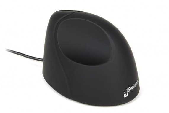 BakkerElkhuizen Evoluent Standard Vertical Wired Right-Handed Mouse - Black - Image 2