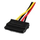 StarTech.com 12in (30cm) LP4 to 2x Latching SATA Power Y Cable Splitter Adapter - 4 Pin LP4 to Dual SATA thumbnail 3
