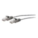 C2G 20ft (6.1m) Cat6a Snagless Unshielded (UTP) Slim Ethernet Patch Cable Grey C2G30123 thumbnail 2