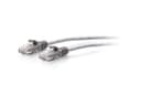 C2G 20ft (6.1m) Cat6a Snagless Unshielded (UTP) Slim Ethernet Patch Cable Grey C2G30123 thumbnail 3