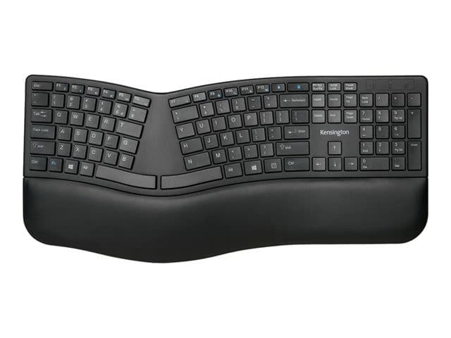 Kensington Pro Fit Ergo Wireless Keyboard (K75401UK) - Black - Image 2