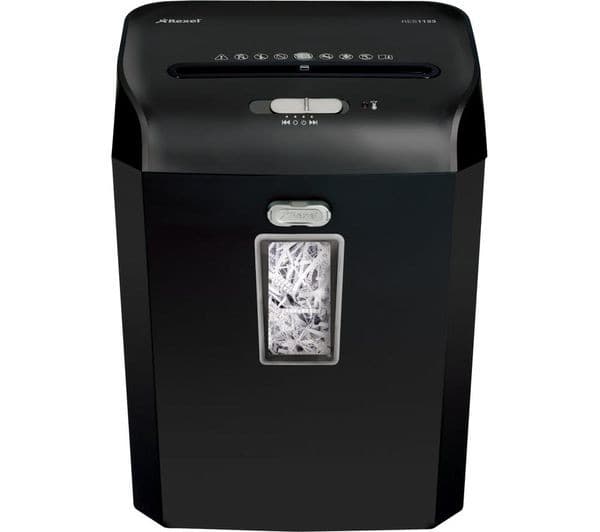 REXEL ProMax QS RES1123 12-Sheet 23 Litre Strip Cut Paper Shredder, P-2 - Image 3