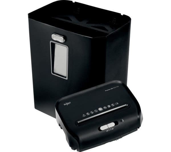 REXEL ProMax QS RES1123 12-Sheet 23 Litre Strip Cut Paper Shredder, P-2 - Image 4
