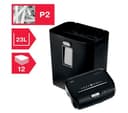 REXEL ProMax QS RES1123 12-Sheet 23 Litre Strip Cut Paper Shredder, P-2 thumbnail 5