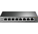TP-Link TL-SG108PE 8-Port Gigabit Easy Smart Network Switch with 4-Port PoE+ - Gun Metal Grey thumbnail 1