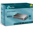 TP-Link TL-SG108PE 8-Port Gigabit Easy Smart Network Switch with 4-Port PoE+ - Gun Metal Grey thumbnail 2