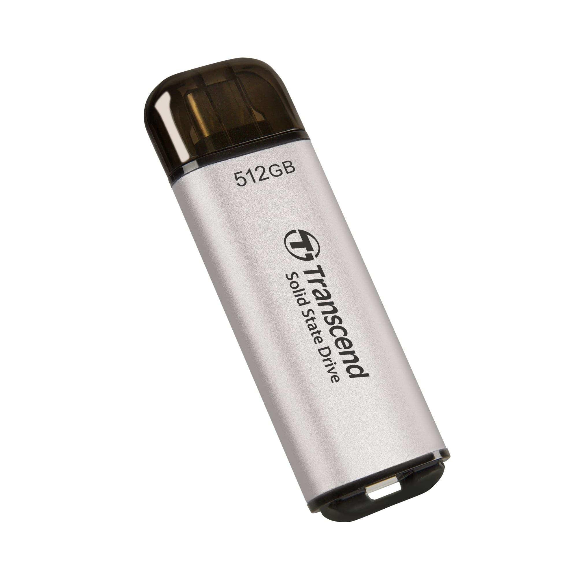 Transcend ESD300 Portable SSD USB Type-C 512GB - Silver