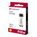 Transcend ESD300 Portable SSD USB Type-C 512GB - Silver thumbnail 5