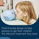 Omron Nami Cat NE-C303K-KDUK Children's Compressor Nebuliser - Light Blue thumbnail 3