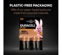 DURACELL Plus AA Alkaline Batteries - Pack of 4 thumbnail 7