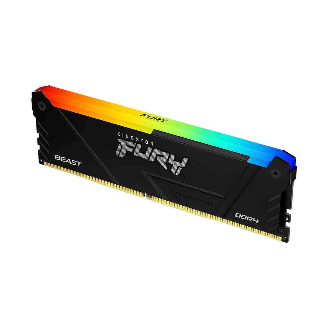 Kingston Technology FURY Beast RGB 16GB (1 x 16GB) 3200MT/s DDR4 CL16 DIMM Black - Image 2