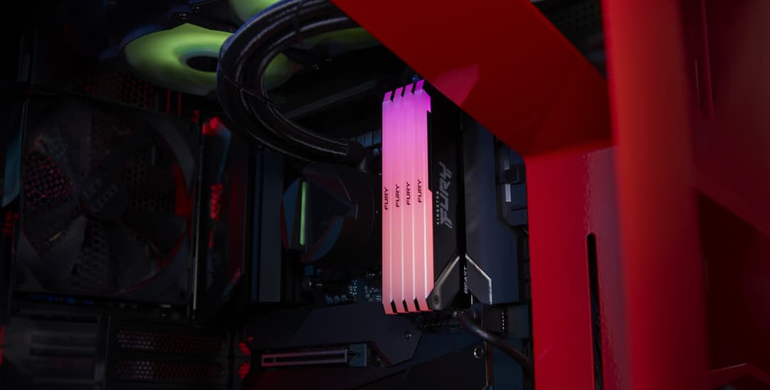 Kingston Technology FURY Beast RGB 16GB (1 x 16GB) 3200MT/s DDR4 CL16 DIMM Black - Image 5