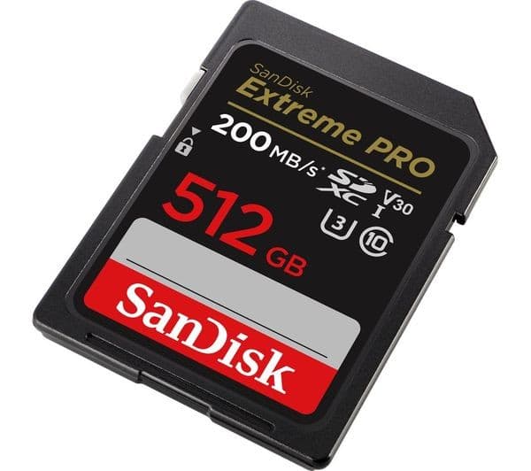 SanDisk Extreme PRO 512GB SDXC UHS-I Memory Card (U3, V30, Class 10) - Image 3