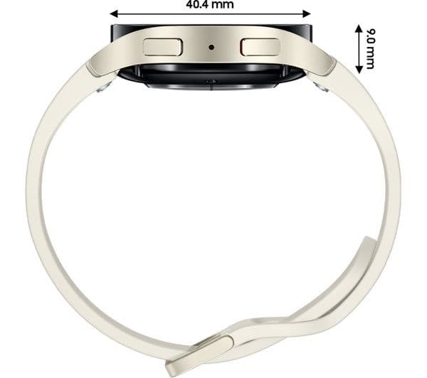 Samsung Galaxy Watch6 40mm Bluetooth Smartwatch - Cream - Image 3
