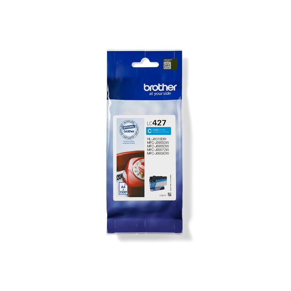 Brother LC427 Ink Cartridge 750 Pages - Cyan - Image 3