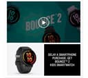 Garmin Bounce 2 43mm Kids Smart Watch GPS LTE Calling Messaging AMOLED 4GB 5 ATM - Slate Grey thumbnail 7