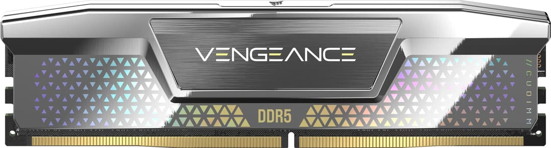 Corsair Vengeance CUDIMM DDR5 48GB (2 x 24GB) 8400MHz C40 Dual Channel Kit - Silver (CMKC48GX5M2X8400C40) - Image 4