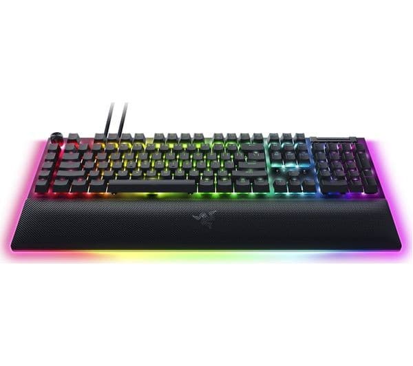 Razer BlackWidow V4 Pro Mechanical Gaming Keyboard Green Switch UK Layout Black - Image 2