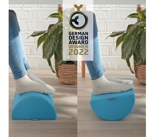 Leitz Ergo Cosy Footrest - Calm Blue - Image 2